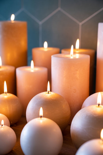 Ball Candles - Ivory