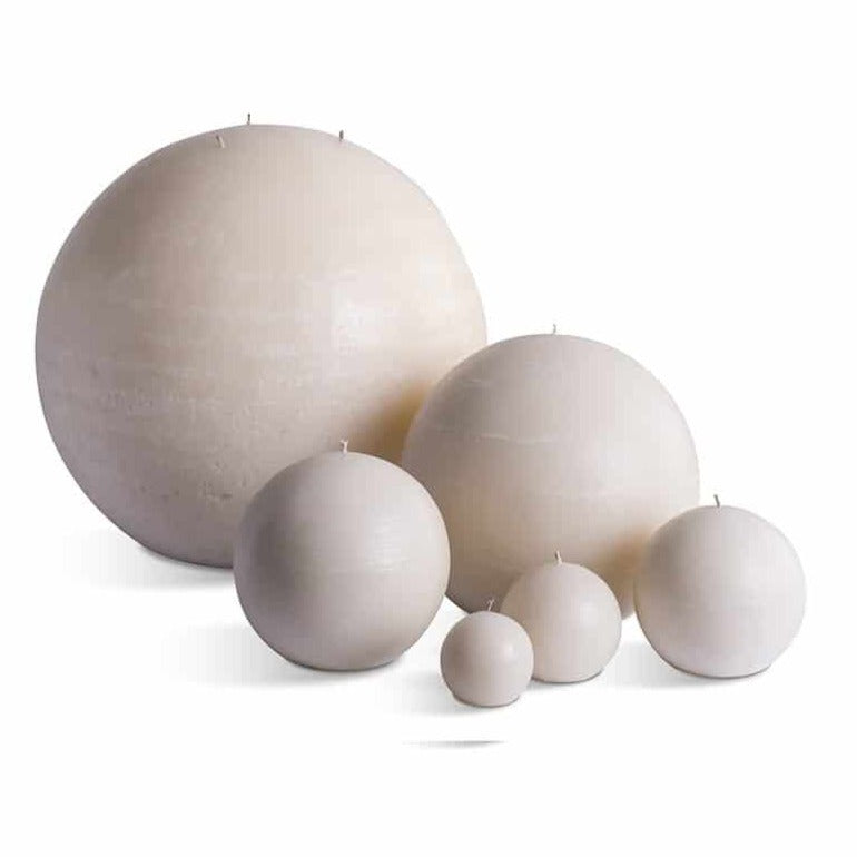 Ball Candles - Ivory