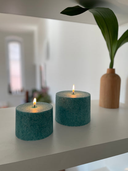 Scented Botanical Candle - Turquoise