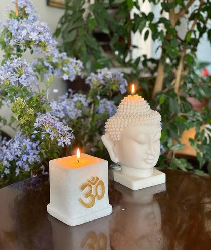 Buddha candle