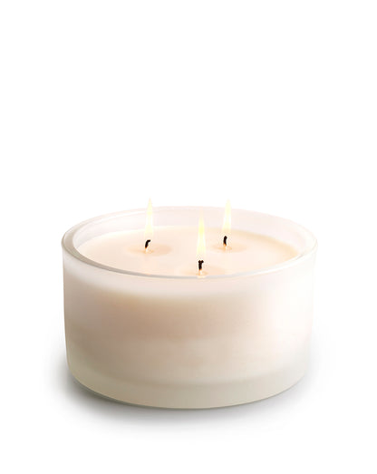 Scented Candle in Frosted Glass