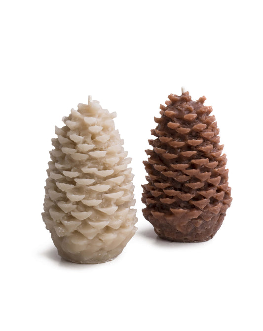 Pine Cone Candles - Large